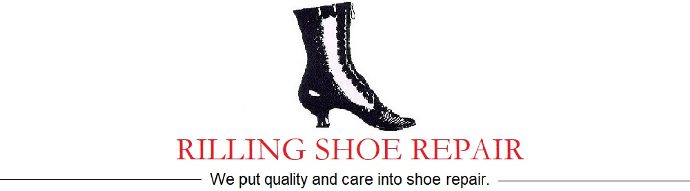 Rilling Shoe Repair in San Antonio, Texas.  We put quality and care into shoe repair.